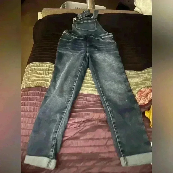 Juniors Justice denim overalls - size 12 - Picture 2 of 6
